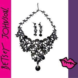 ✨ Collectible Betsey Johnson Statement Jewelry Set ✨